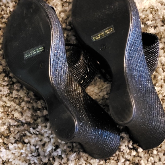 Italian makers wedge sandals - Picture 6 of 7